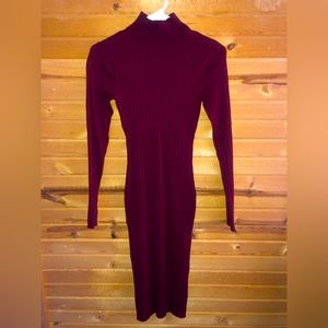 Burgundy Fashion Nova Dress